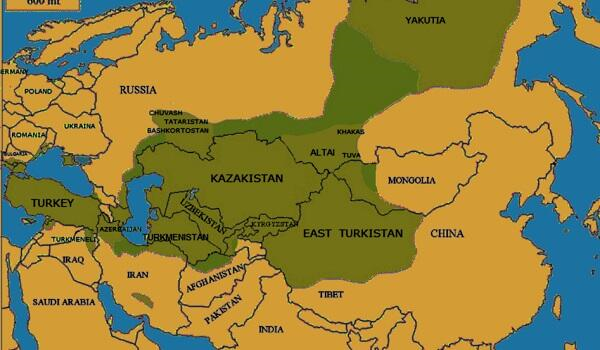 Turan xəritəsi yaradılır - Ruslae təşvişdə